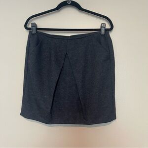 CAbi Black Pleated Mini Skirt, Size 6, NWT